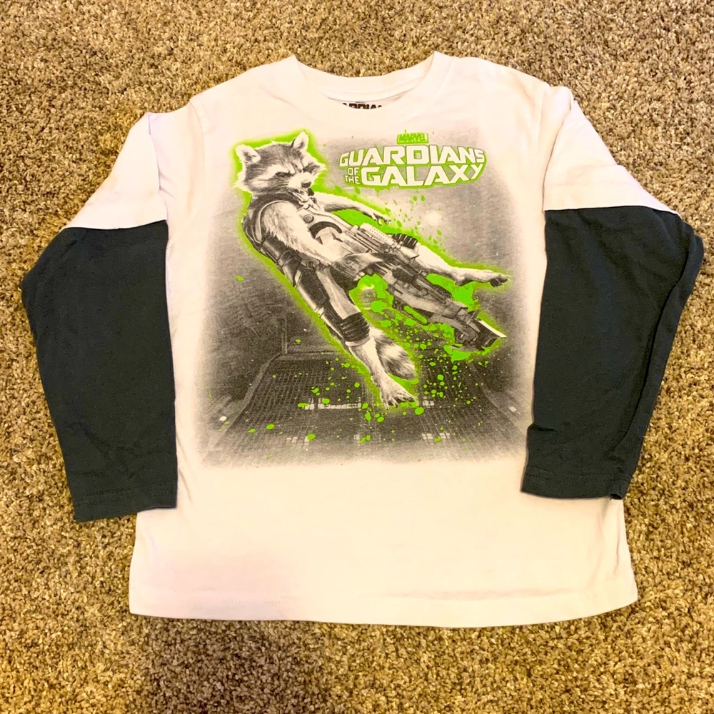 Boys (5/6) Guardians of the Galaxy long sleeve